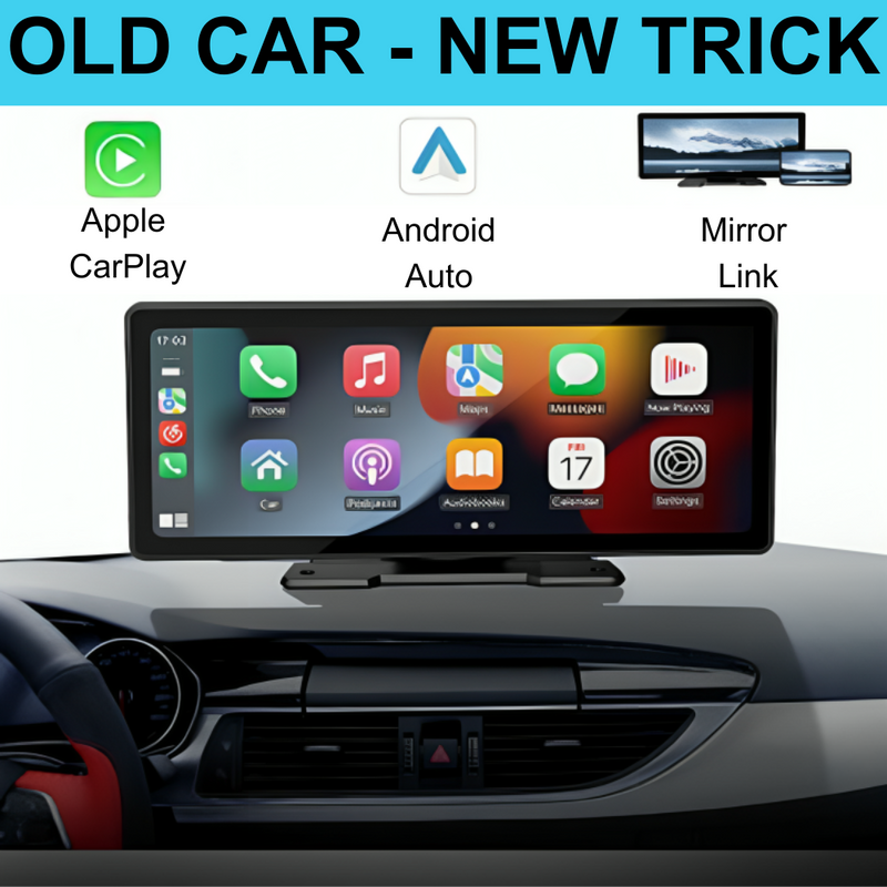 10-Inch Wireless Touchscreen Car Display